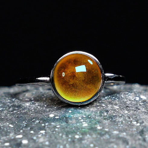 Chromates | Argent sterling .925 | Bague Pierre d'humeur